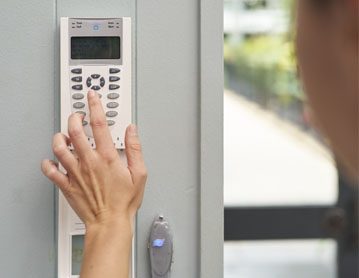 Home security keypad
