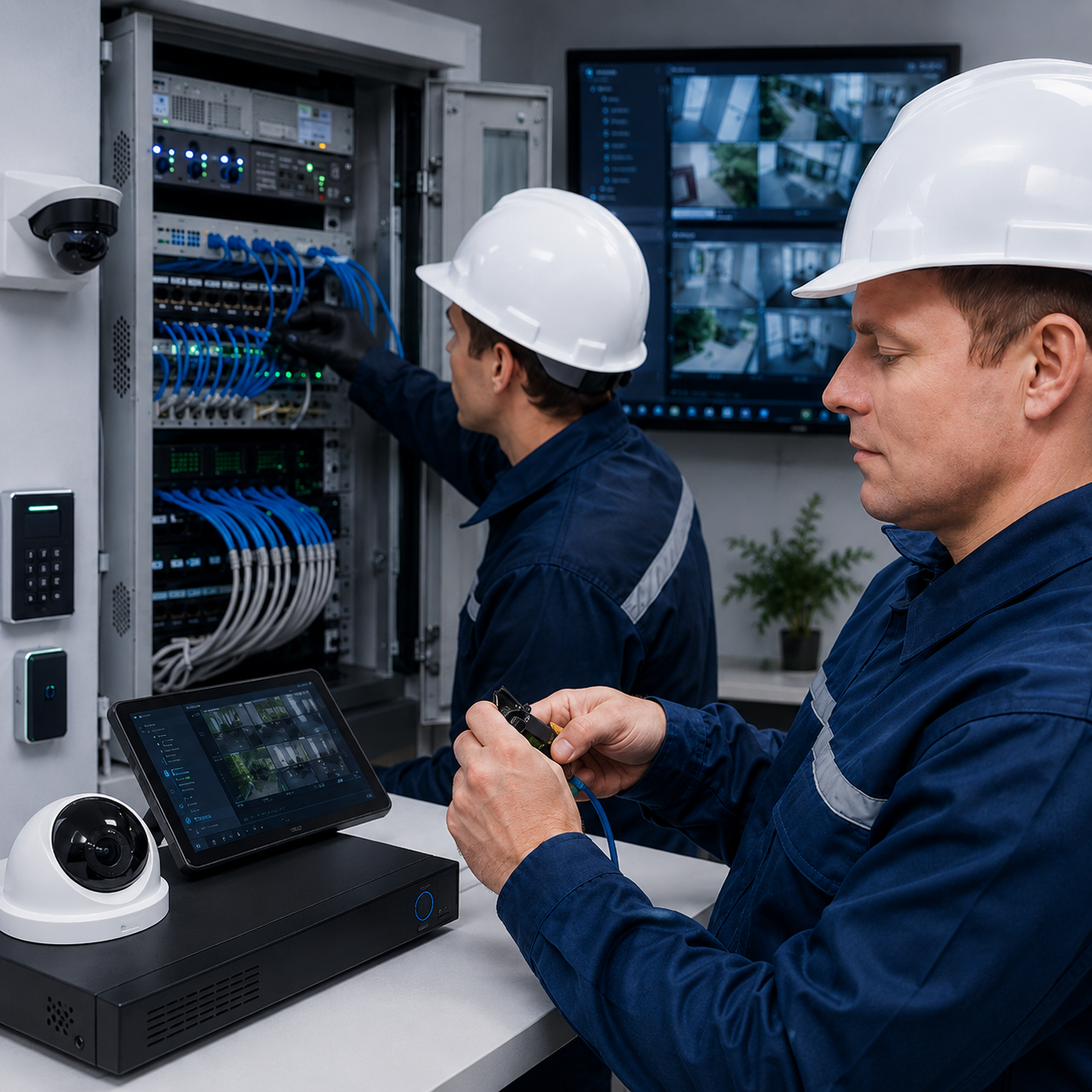 Optic fibre installation in South East Queensland